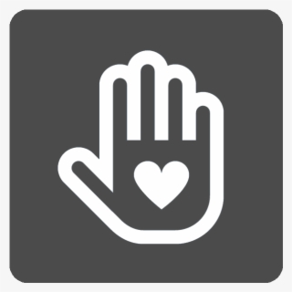Volunteer Icon Grey Square - Volunteer Icon White #7694063