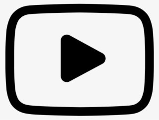 Icone Youtube Preto Png #7694716