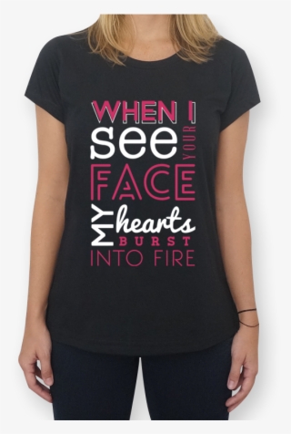 Camiseta Hearts Burst Into Fire De Barbara Câmarana - T-shirt #7695695