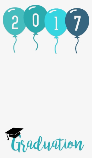 Blue 2017 Graduation Snapchat Filter Geofilter Maker - Snapchat Geofilters Png Graduation #7695829