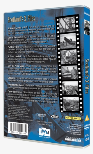 Scotland's X-files Second World War Dvd - Brochure #7696450