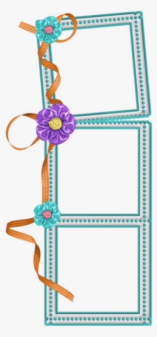 Picture Frame Flower Free Download Png Hd - Floral Design #7697171