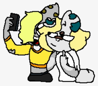 Lulu And Nicole - Selfie Drawing Base #7697865