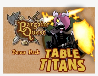 Table Titans Bonus Pack Square - Cartoon #7698207