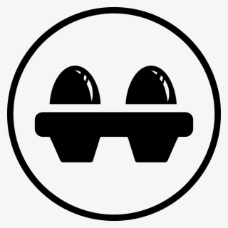 Egg Icon - Circle #7698405