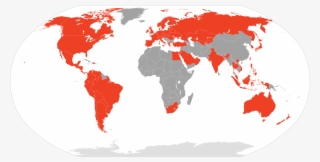 Availability Of Google Play Books In The World - Spotify World Map #7699198