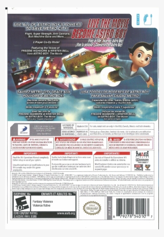 Astroboy Back - Wii #7699899