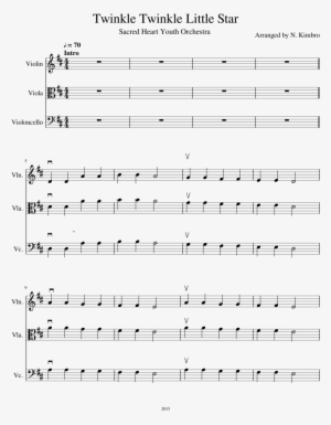 Twinkle Twinkle Little Star Sheet Music Composed By - Sheet Music #770117