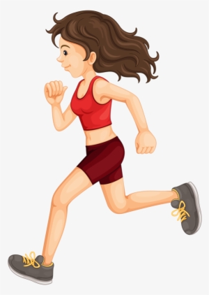 Clipart Girl Exercise - Exercising Clipart Png #770300