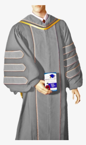 Gown - Grey Cap And Gown #770547
