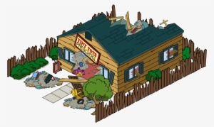 Building Tinytotspreschool Damage - Cartoon #770873