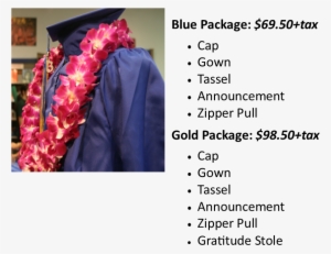 Undergraduate Cap & Gown Packages - Gratitude Stole Csub #771121