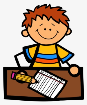 Daycare Clipart Write - Kid Writing Clipart #771197