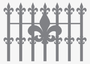 Dowel Rail Fencing - Wrought Iron Fence Icon #771703