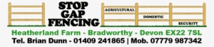 Stop Gap Fencing Devon, Cornwall, Somerset, Dorset - Stopgap Fencing Ltd #772056