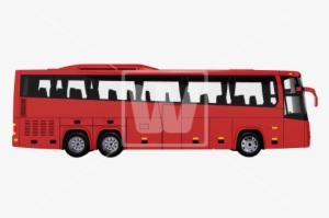 Tour Bus Side View Png - Bus #772509