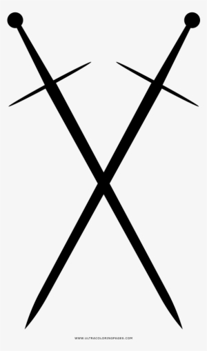 Dibujo De Espadas Para Colorear - Espadas Dibujo #772571