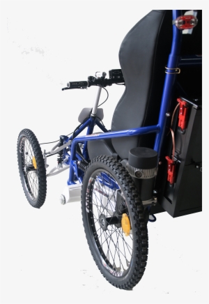 Quadrix Axess Touch Electric Joystick Operated Wheelchair - Recumbent Bicycle #772658