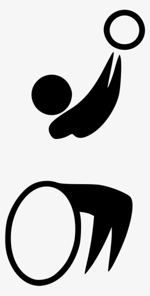 Open - Basquetbol En Silla De Ruedas Logo #772929