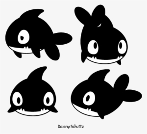 Chibi Orca By Daieny On Deviantart - Chibi Killer Whale #773655