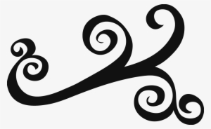 Black Swirl Clip Art - Clip Art #774314