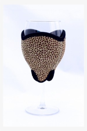 Leopard Glass Wine Cooler - Champagne Stemware #774709