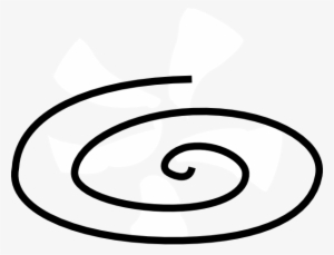 Plain Black Swirl Clip Art - Plain Swirl #774798