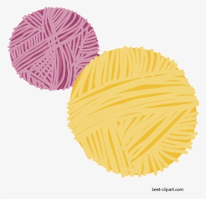 Free Clip Art Of Wool Balls - Clip Art #774801