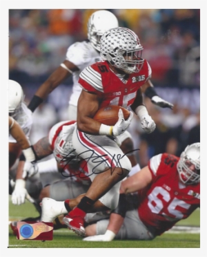 Ezekiel Elliott Osu - Ezekiel Elliott Autographed 16x20 Photo Ohio State #774906