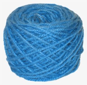 Bright Blue Hand Dyed Rug Yarn - Thread #775436