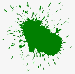 Green Paint Splatter Png Download - Green Paint Splat Png #775507