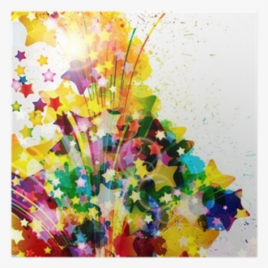 Abstract Background Forming By Watercolor Paint Splashes - Watercolor Painting #775793