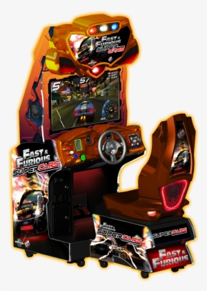Super Cars Cabinets Large - Fast And Furious Supercars Arcade Machine #775830