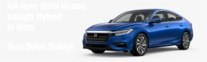 Luther Brookdale Honda 2019 Insight Hybrid Is Here - 2019 Honda Insight Cosmic Blue #776114