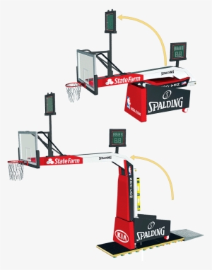Collapsed Rig - Chicago Bulls Basketball Hoop #776426