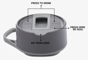 20 Oz Bottle Grey With Filter - Bottle #776532