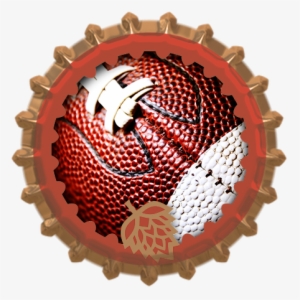 Bottle Cap Football - Close Up Of A Football #776768