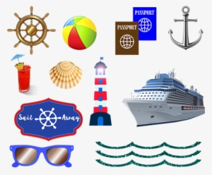 Ocean Cruise, Ship, Passport, Sea - Boots-rad-transparenter Clipart Baby Schnuller #776817
