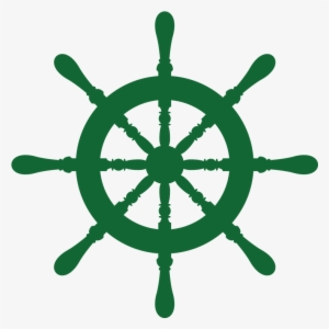 Ship Wheel Laker School Green Med Right - Dream Big Little One Nautical #776838