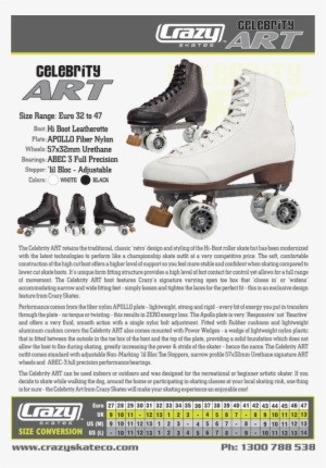 The Celebrity Art Skate Retains The Traditional, Classic - Celebrity Art Skate #776869