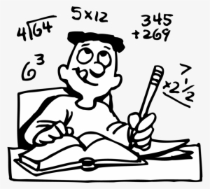 100 Free Maths Clipart Images & Pictures Download【2018】 - Black And White Math Clip Art #777386