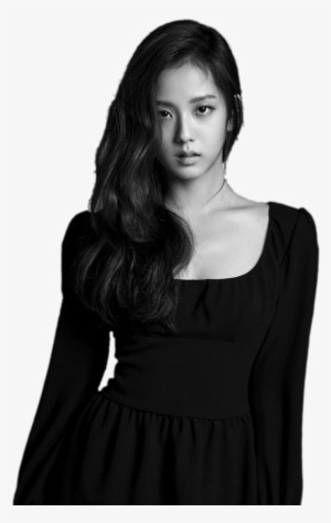 Blackpink Jisoo Black And White - Blackpink Jisoo Elle #777474