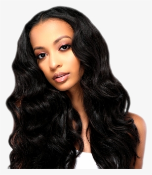 Black Hair Model Png - Wig #777525
