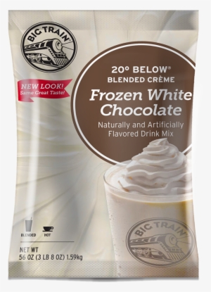 650800 20below Whtchocolate - Big Train Blended Ice Coffee 3.5 Lb Bag - Vanilla Latte #777696