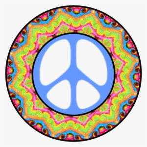 Peace Icon Colorful Transparent #777876