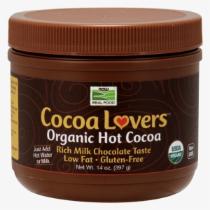 Cocoa Lovers™, Organic Hot Cocoa - Now Foods Cocoa Lovers Organic Hot Cocoa -- 14 Oz Pack #777949 Cocoa Lovers™, Organic Hot Cocoa - Now Foods Cocoa Lovers Organic Hot Cocoa -- 14 Oz Pack #777949