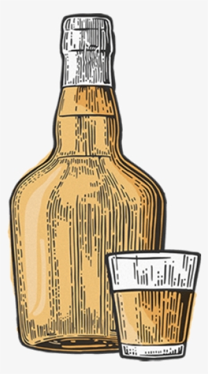 Rum Bottle Illustration - Rum #777998