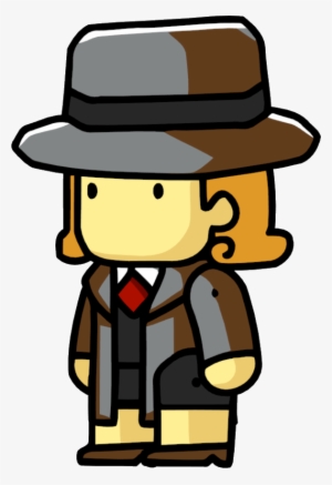Detective - Scribblenauts Wiki - Scribblenauts Blonde Girl #778536