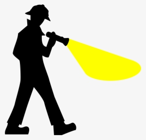 This Free Icons Png Design Of Detective Silhouette #778573