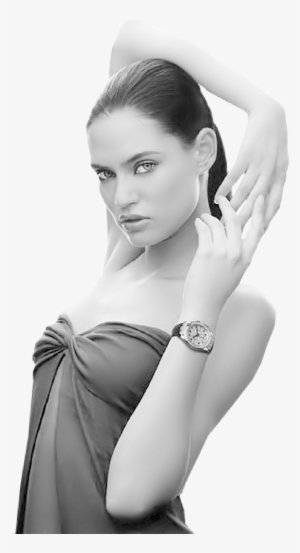 Free Black Hair Model Png - Rolex Women #778854